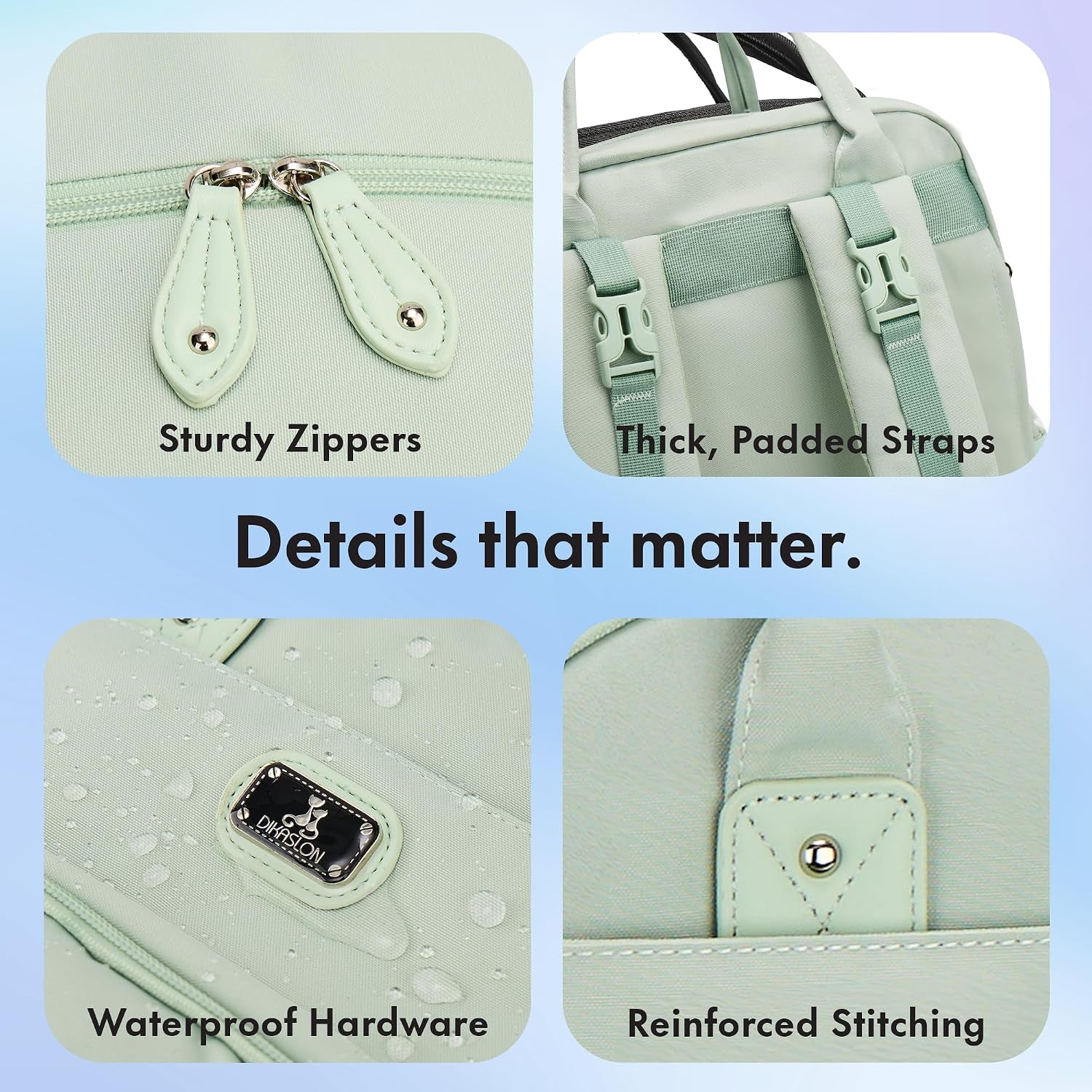 Baby Changing Bags Backpack, Large Baby Bag, 19 Pockets, Outdoors