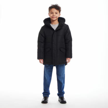 Boys Back to School/Weekend Parka in Black