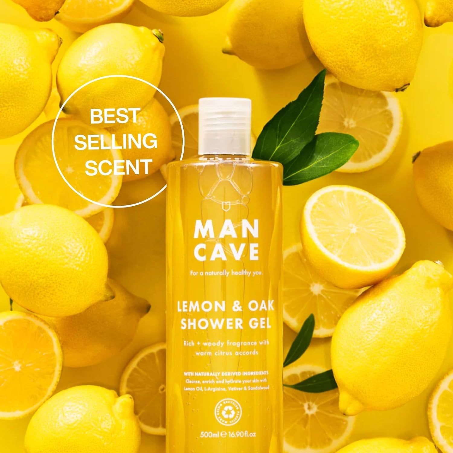 Shower Gel Gift Set 4X500Ml for Men, Fragrance Gift Set