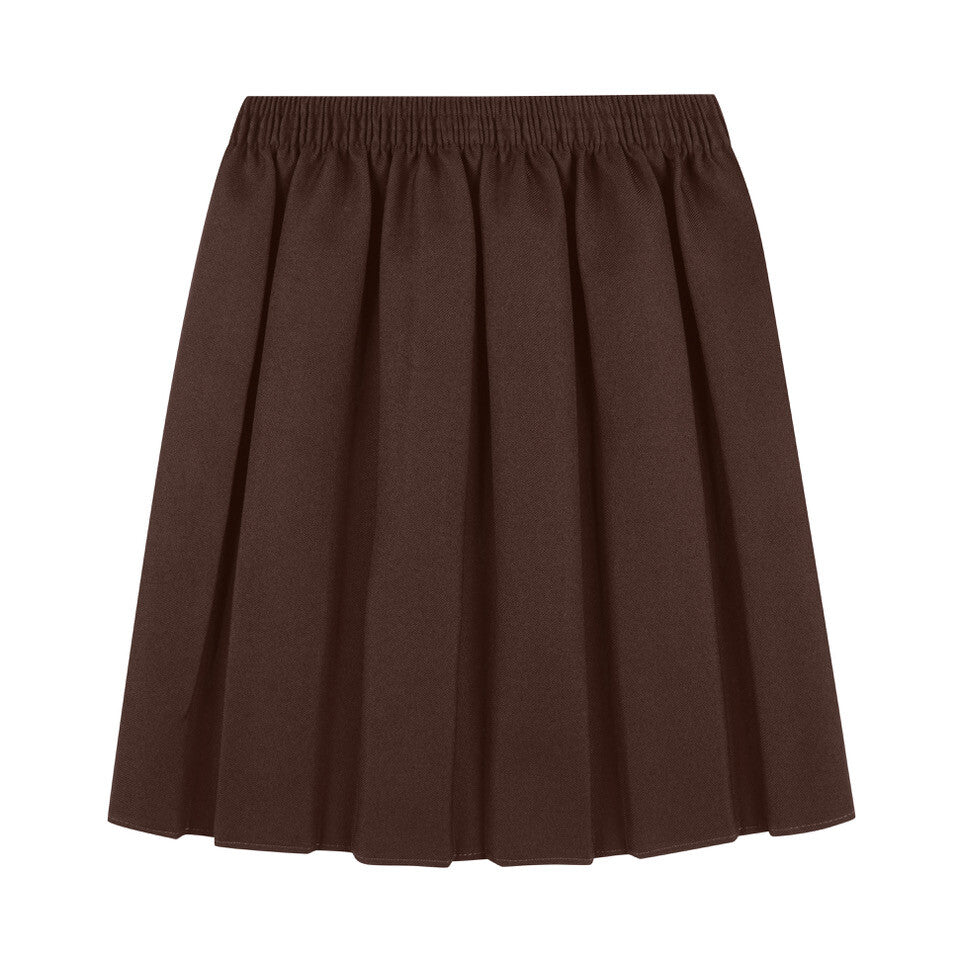 School Uniform Skirt Girls Back to School UK Box Pleated round Elasticated Waist