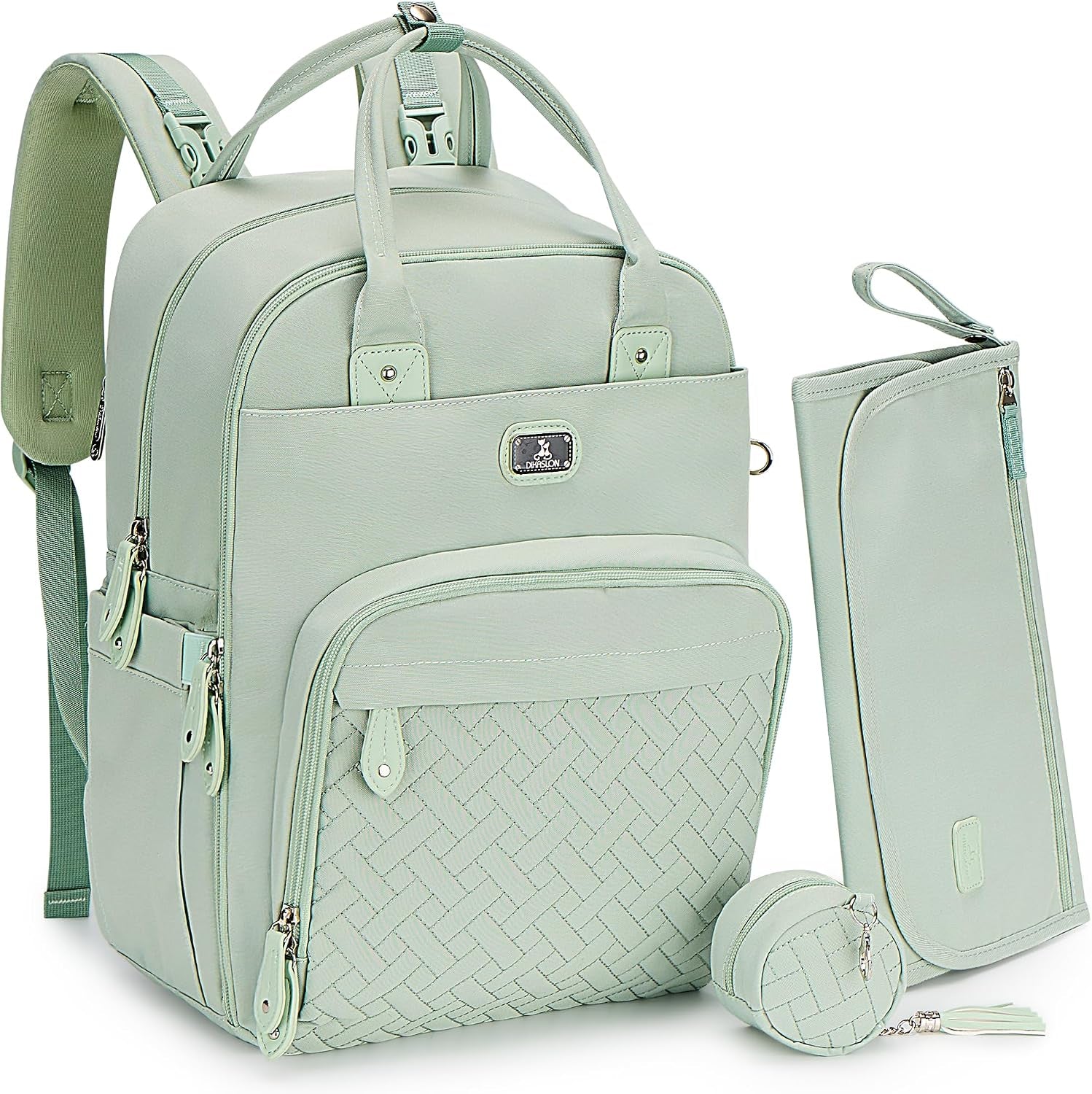 Baby Changing Bags Backpack, Large Baby Bag, 19 Pockets, Outdoors