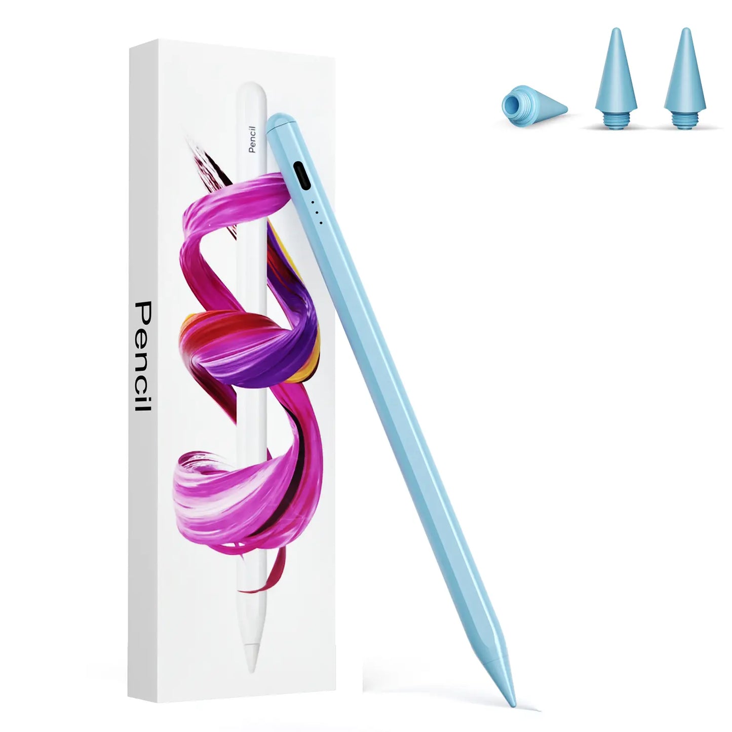 Stylus Pen for Ipad, Compatible with Apple Ipad 2018-2025,Fast Charging, Palm Rejection & Tilt Sensitivity for Drawingand Writing, Fits Ipad Pro 11"/13"/M4, Air 11"/13" M3/M2, Mini7/6/5, A16/11Th-6Th Gen Backtoschool
