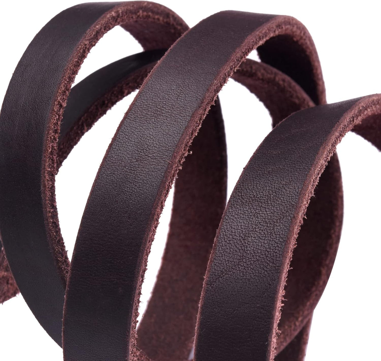 Genuine Leather Dog Leash - Heavy Duty Dog Training Leashes for Large Breed Dogs and Medium Dogs - 4FT / 5FT / 6FT Long with Color Black and Brown