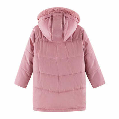 Girls Back to School/Weekend Parka in Pink