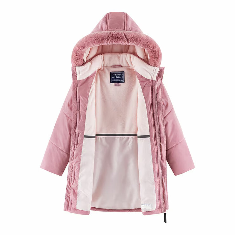 Girls Back to School/Weekend Parka in Pink
