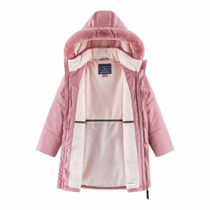 Girls Back to School/Weekend Parka in Pink