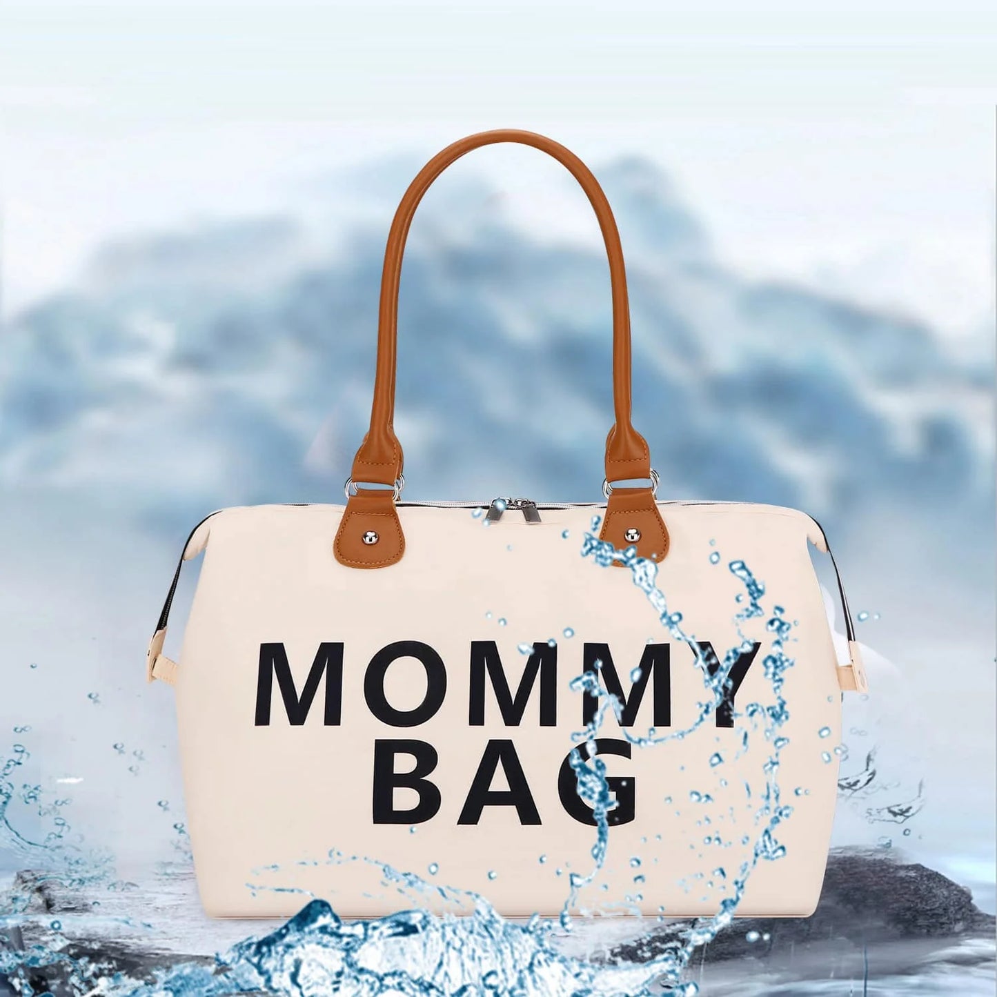 Travel Bag Mommy Bag Three-Piece Shoulder Bag Tote Bag Dry and Wet Separation