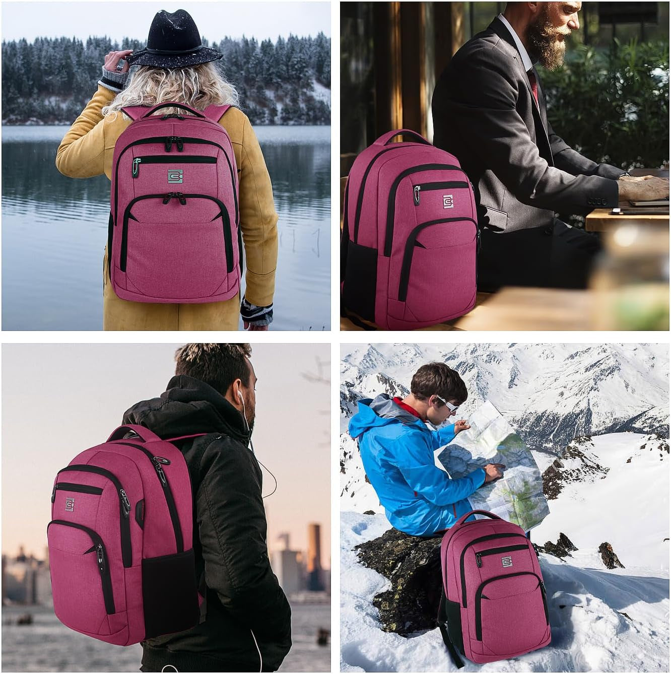 Laptop Backpack for Men, Anti-Theft Business Travel Backpack