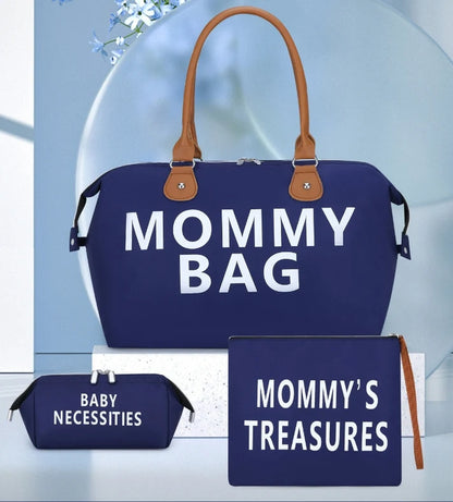 Travel Bag Mommy Bag Three-Piece Shoulder Bag Tote Bag Dry and Wet Separation