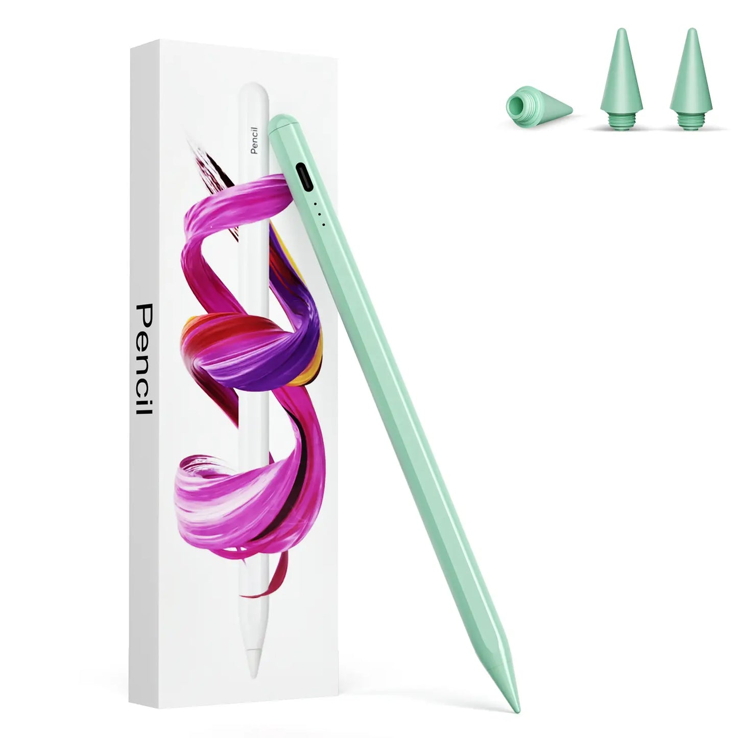 Stylus Pen for Ipad, Compatible with Apple Ipad 2018-2025,Fast Charging, Palm Rejection & Tilt Sensitivity for Drawingand Writing, Fits Ipad Pro 11"/13"/M4, Air 11"/13" M3/M2, Mini7/6/5, A16/11Th-6Th Gen Backtoschool