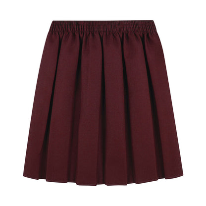 School Uniform Skirt Girls Back to School UK Box Pleated round Elasticated Waist
