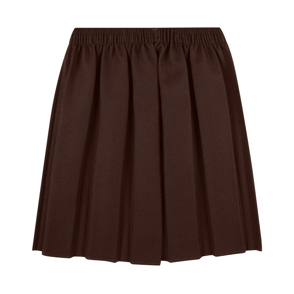 School Uniform Skirt Girls Back to School UK Box Pleated round Elasticated Waist