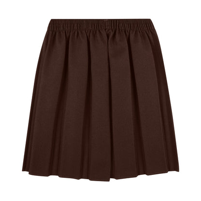 School Uniform Skirt Girls Back to School UK Box Pleated round Elasticated Waist