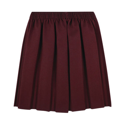 School Uniform Skirt Girls Back to School UK Box Pleated round Elasticated Waist