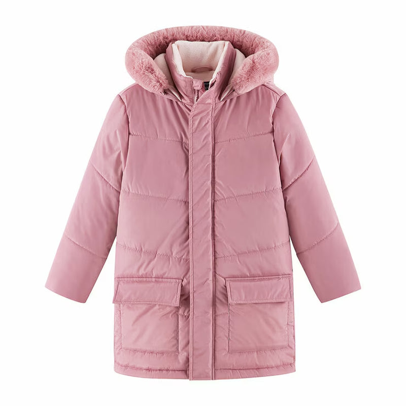 Girls Back to School/Weekend Parka in Pink