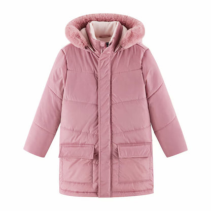 Girls Back to School/Weekend Parka in Pink